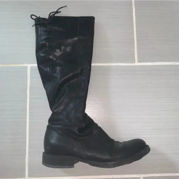 Fiorentini + Baker Emma Eternity Leather Knee High Boots in Nero Cusna 37 - Picture 2 of 11